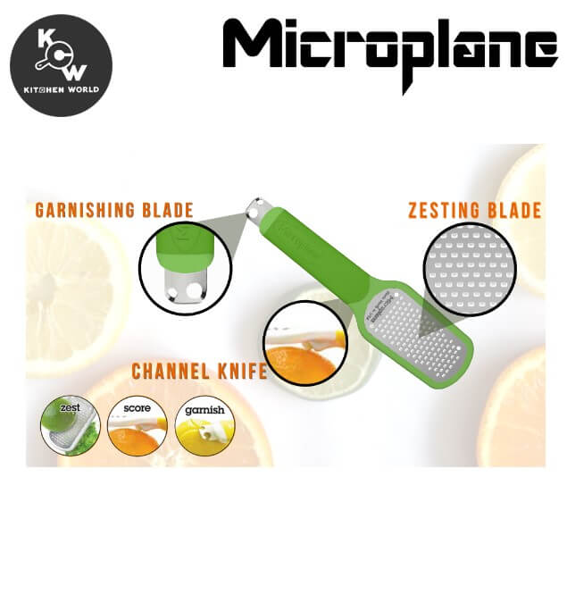 มีดปอกเปลือกและขูดผิวผลไม้ Microplane 47620-6N สีเหลือง